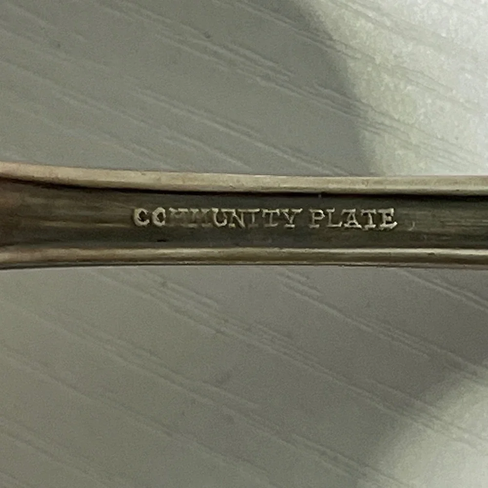Oneida Community Plate Adam‎ Pattern Gravy Ladle Silverplate Vintage 1917 6 Inch